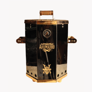 Barril ahumador mini negro