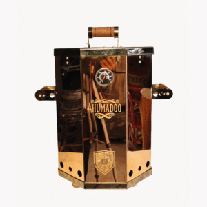 Barril ahumador mini bronce